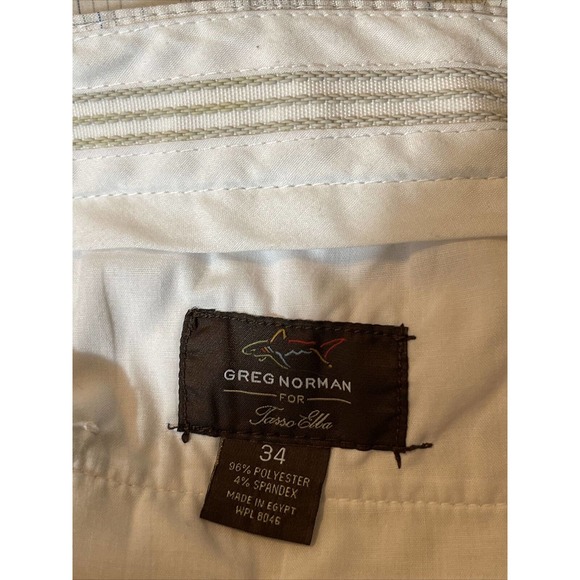 GregNorman Men's 34 Polyester Spandex Golf Shorts - Picture 4 of 4